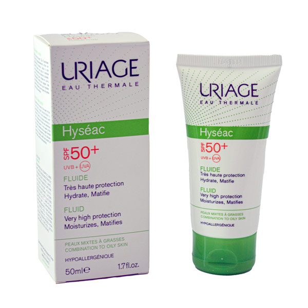 ضد آفتاب گیاهی و بدون روغن اوریاژ هیسه اک + uriage eau thermale spf50